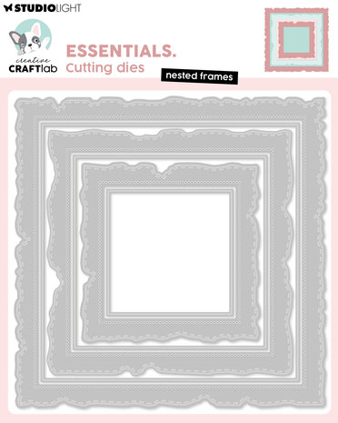 Creative Craftlab Nested Frames Essentials Cutting Dies (CCL-ES-CD1108)