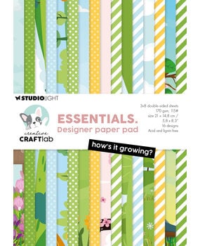 Creative Craftlab How's It Growing? A5 Essentials Designer Paper Pad (CCL-ES-DPP472)
