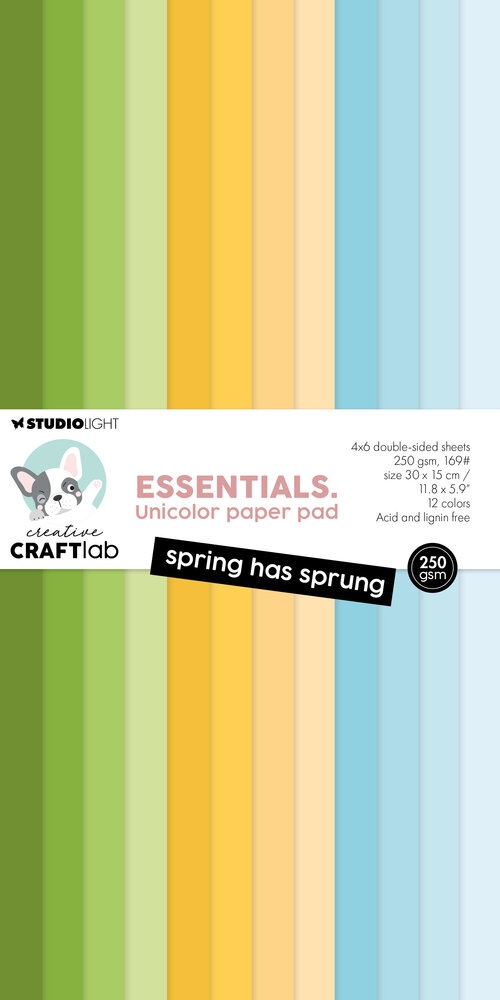 Creative Craftlab Spring Has Sprung Essentials Unicolor Paper Pad (CCL-ES-UPP471) Creative Craftlab Spring Has Sprung Essentials Unicolor Paper Pad (CCL-ES-UPP471)