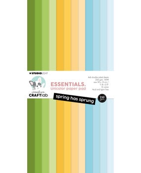 Creative Craftlab Spring Has Sprung Essentials Unicolor Paper Pad (CCL-ES-UPP471)