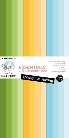 Creative Craftlab Spring Has Sprung Essentials Unicolor Paper Pad (CCL-ES-UPP471) Creative Craftlab Spring Has Sprung Essentials Unicolor Paper Pad (CCL-ES-UPP471)