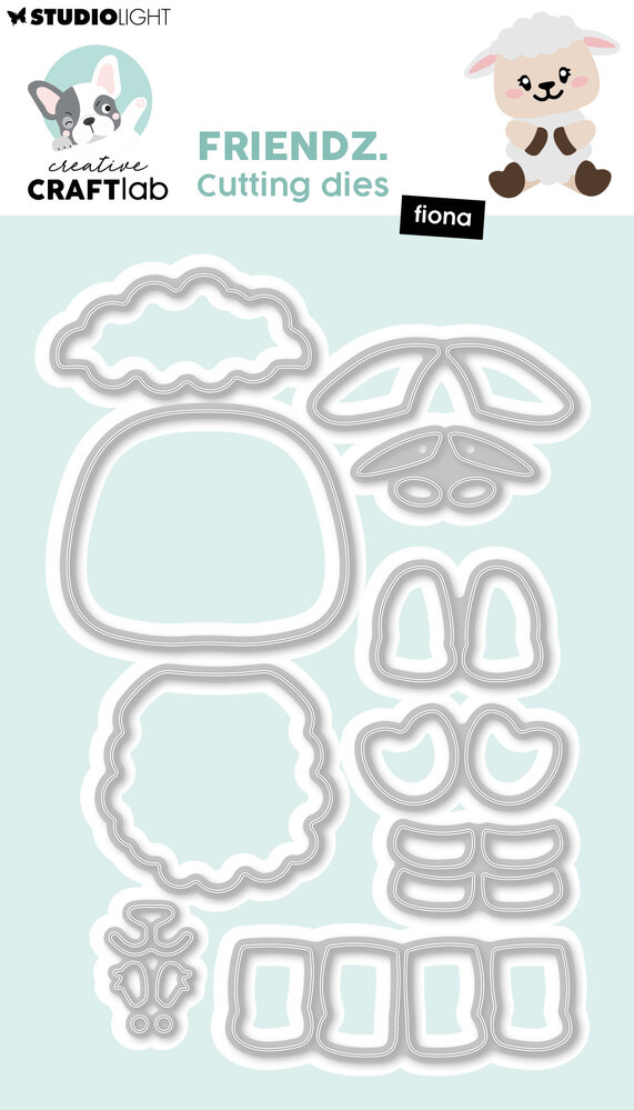 Creative Craftlab Friendz Cutting Dies Fiona (CCL-FR-CD1110) Creative Craftlab Friendz Cutting Dies Fiona (CCL-FR-CD1110)