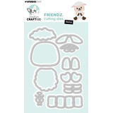 Creative Craftlab Friendz Cutting Dies Fiona (CCL-FR-CD1110)