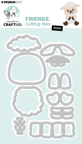 Creative Craftlab Friendz Cutting Dies Fiona (CCL-FR-CD1110) Creative Craftlab Friendz Cutting Dies Fiona (CCL-FR-CD1110)