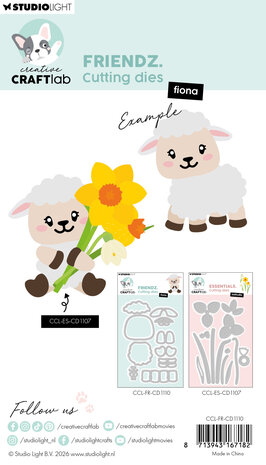 Creative Craftlab Friendz Cutting Dies Fiona (CCL-FR-CD1110) Creative Craftlab Friendz Cutting Dies Fiona (CCL-FR-CD1110)