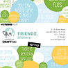 Creative Craftlab Friendz Sticker Pad Spring (CCL-FR-STIC74) Creative Craftlab Friendz Sticker Pad Spring (CCL-FR-STIC74)