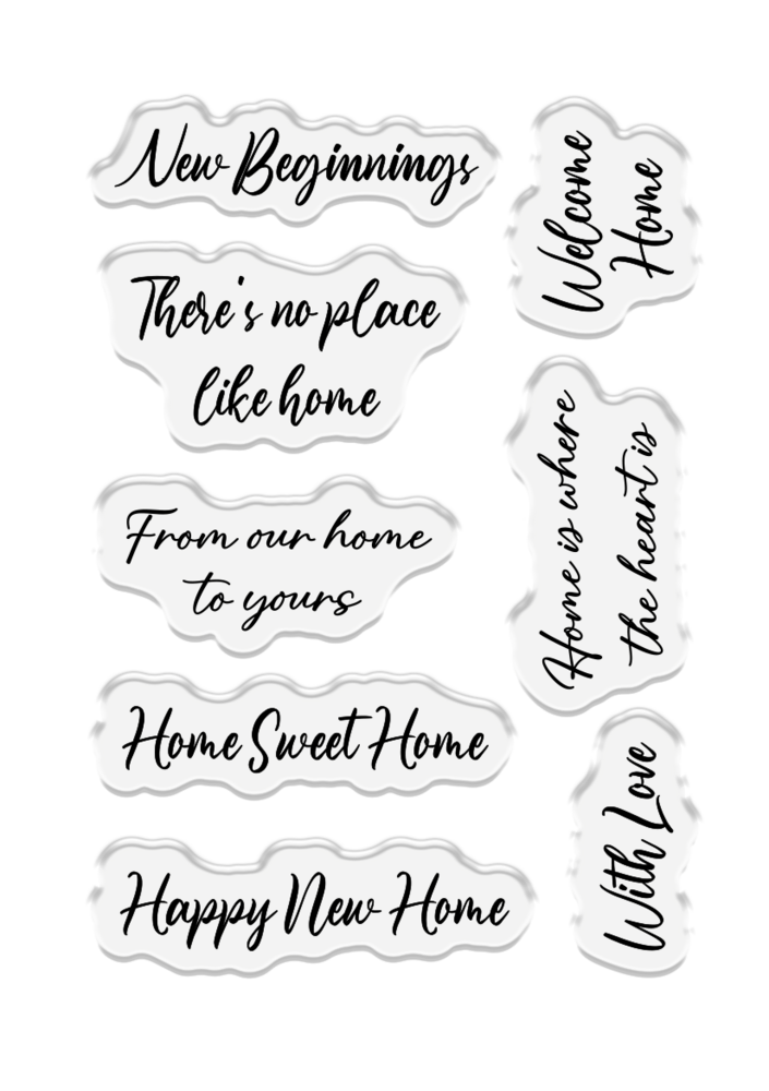 Crafter's Companion Seasonal House Stamp & Metal Die Set (CC-STD-SEHO)