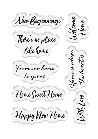 Crafter's Companion Seasonal House Stamp & Metal Die Set (CC-STD-SEHO)