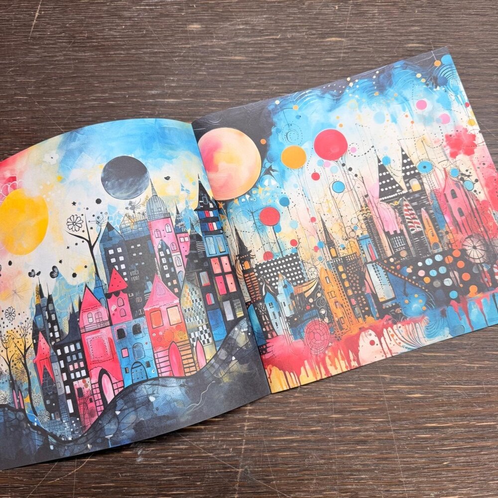 IndigoBlu Urban Wonderland 8x8 Inch Paper Book (IND1512)