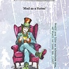 IndigoBlu Mad as a Hatter A6 Red Rubber Stamp (IND1525)