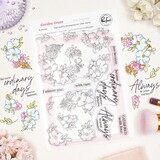 Pinkfresh Studio The Daydream Edit Stamp Garden Grace by Dawn Woleslagle (323026)