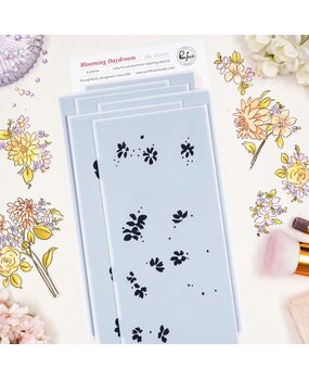 Pinkfresh Studio The Daydream Edit Stencil Blooming Daydream by Inna Moreva (322826)