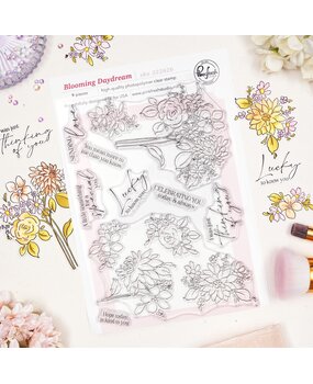 Pinkfresh Studio The Daydream Edit Stamp Blooming Daydream by Inna Moreva (322626)