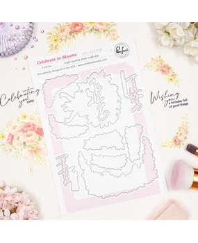 Pinkfresh Studio The Daydream Edit Die Celebrate in Blooms by Kinnari Zaveri (322326)