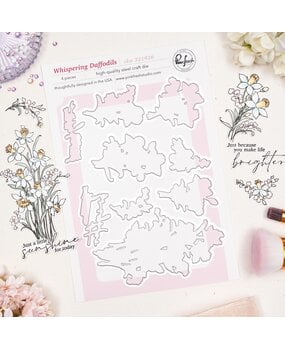Pinkfresh Studio The Daydream Edit Die Whispering Daffodils by The Whimsical Creative Design Studio (321926)