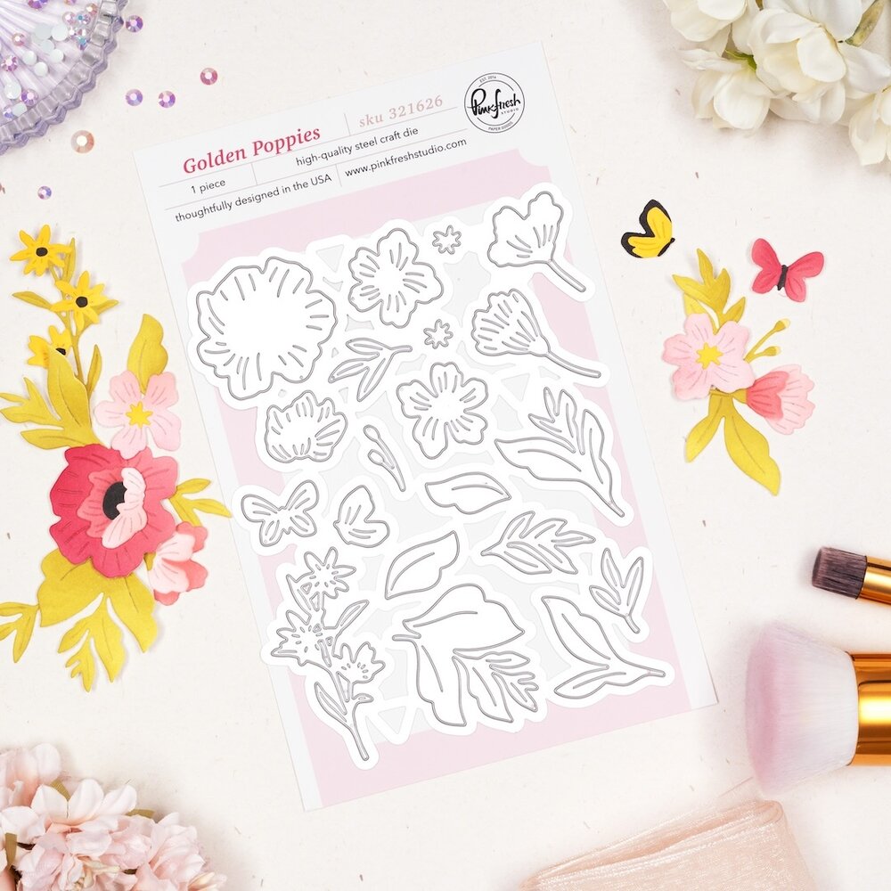 Pinkfresh Studio The Daydream Edit Die Golden Poppies by Inna Moreva (321626)
