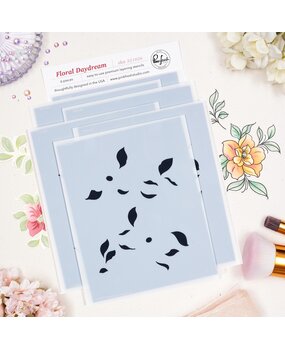 Pinkfresh Studio The Daydream Edit Stencil Floral Daydream by Inna Moreva (321026)