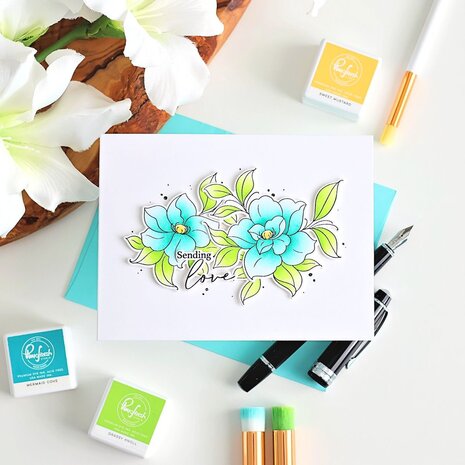 Pinkfresh Studio The Daydream Edit Stamp Floral Daydream by Inna Moreva (320826)