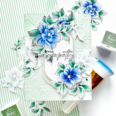 Pinkfresh Studio The Daydream Edit Press Plate Floral Daydream by Inna Moreva (321126)