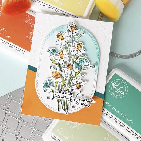 Pinkfresh Studio The Daydream Edit Die Whispering Daffodils by The Whimsical Creative Design Studio (321926)