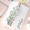 Pinkfresh Studio The Daydream Edit Stencil Whispering Daffodils by The Whimsical Creative Design Studio (322026)