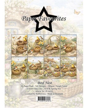 Paper Favourites Bird Nest A6 Paper Pad (PFA618)