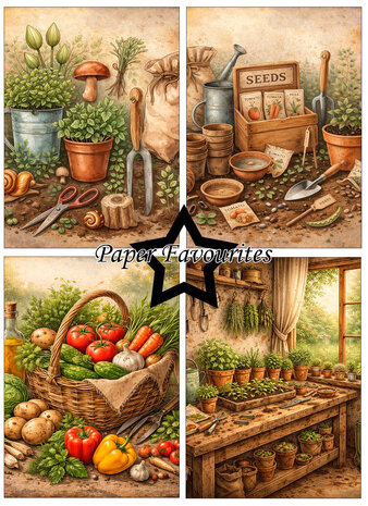 Paper Favourites In the Garden A6 Paper Pad (PFA619)