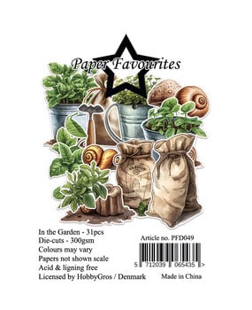 Paper Favourites Die-Cuts A7 In the Garden (31pcs) (PFD049)
