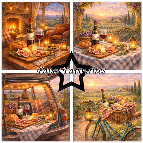 Paper Favourites Provence 6x6 Inch Paper Pack (PF579)