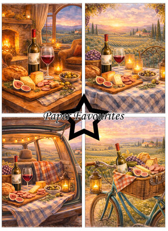 Paper Favourites Provence A6 Paper Pad (PFA620)