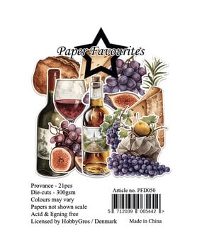 Paper Favourites Die-Cuts A7 Provence (21pcs) (PFD050)