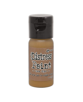 Ranger Tim Holtz Distress Paint Flip Top Tea Dye 1 fl oz (29 ml) (TDF53323)