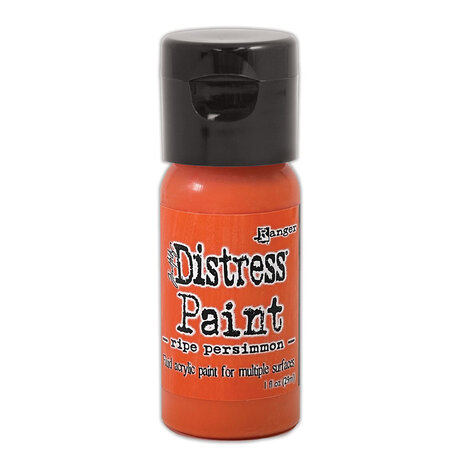 Ranger Tim Holtz Distress Paint Flip Top Ripe Persimmon 1 fl oz (29 ml) (TDF53200)