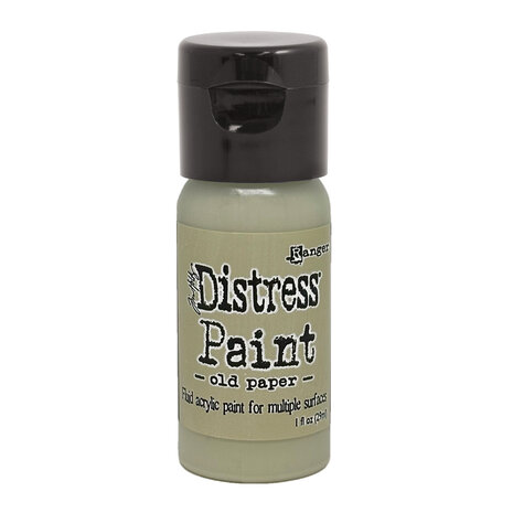 Ranger Tim Holtz Distress Paint Flip Top Old Paper 1 fl oz (29 ml) (TDF53132)