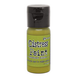 Ranger Tim Holtz Distress Paint Flip Top Crushed Olive 1 fl oz (29 ml) (TDF52999)