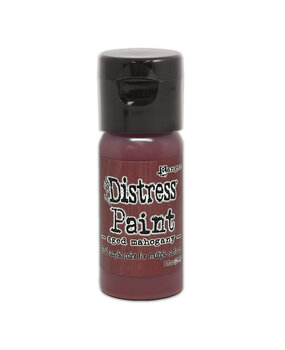 Ranger Tim Holtz Distress Paint Flip Top Aged Mahogany 1 fl oz (29 ml) (TDF52890)