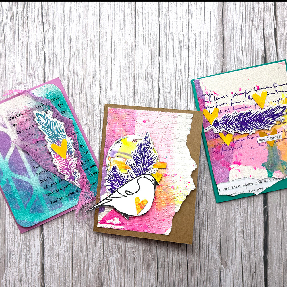 Ranger Dina Wakley MEdia Watercolor Card Panels (MDJ92353)