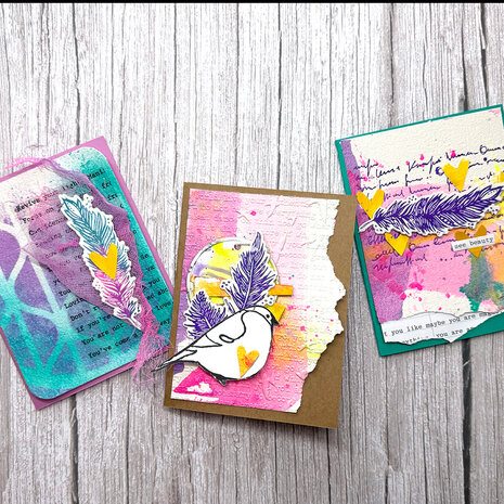 Ranger Dina Wakley MEdia Watercolor Card Panels (MDJ92353)