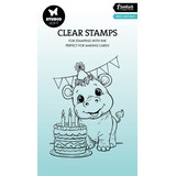 Studio Light Hippo Birthday Essentials Clear Stamps (SL-ES-STAMP950)