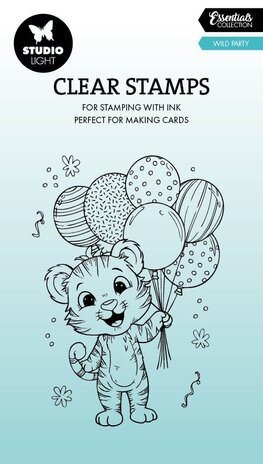 Studio Light Wild Party Essentials Clear Stamps (SL-ES-STAMP949)