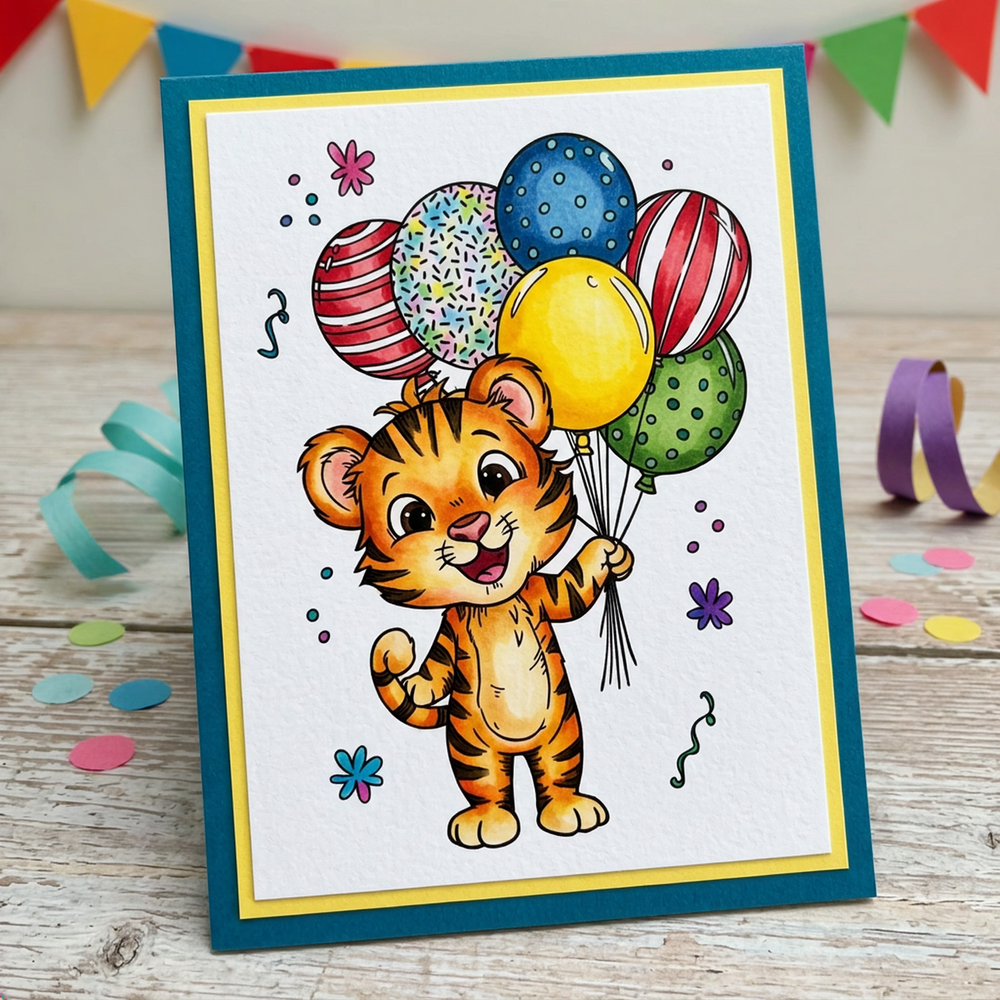 Studio Light Wild Party Essentials Clear Stamps (SL-ES-STAMP949)