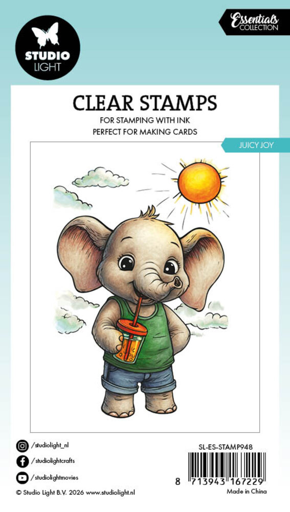 Studio Light Juicy Joy Essentials Clear Stamps (SL-ES-STAMP948)