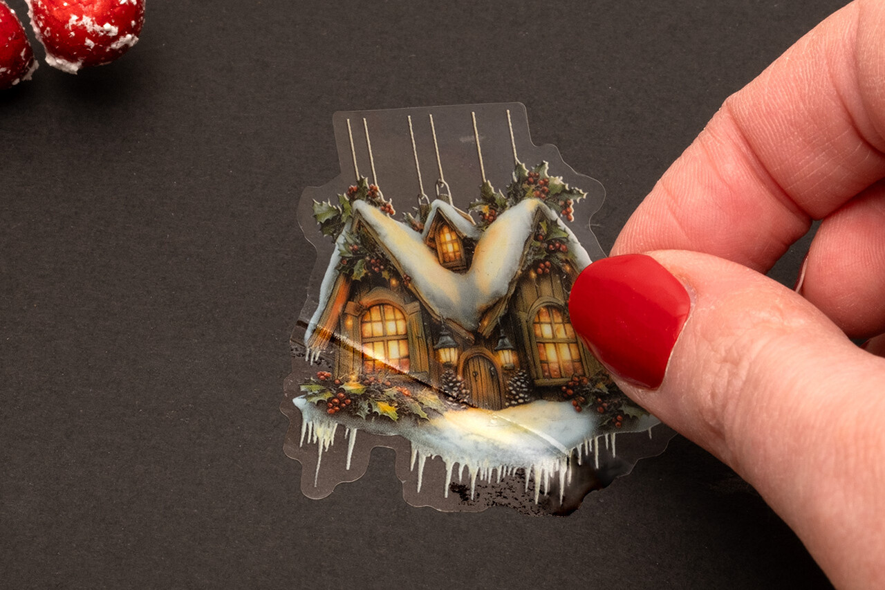 Studio Light Fairy Christmas Transparent Stickers on Roll (SL-ES-STIC50)