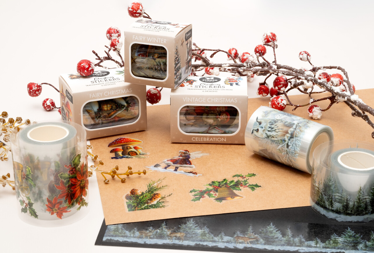Studio Light Fairy Winter Transparent Stickers on Roll (SL-ES-STIC51)