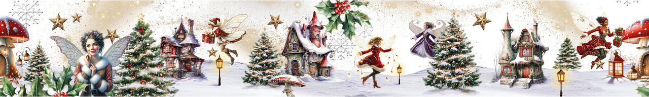 Studio Light Fairy Winter Transparent Stickers on Roll (SL-ES-STIC51)