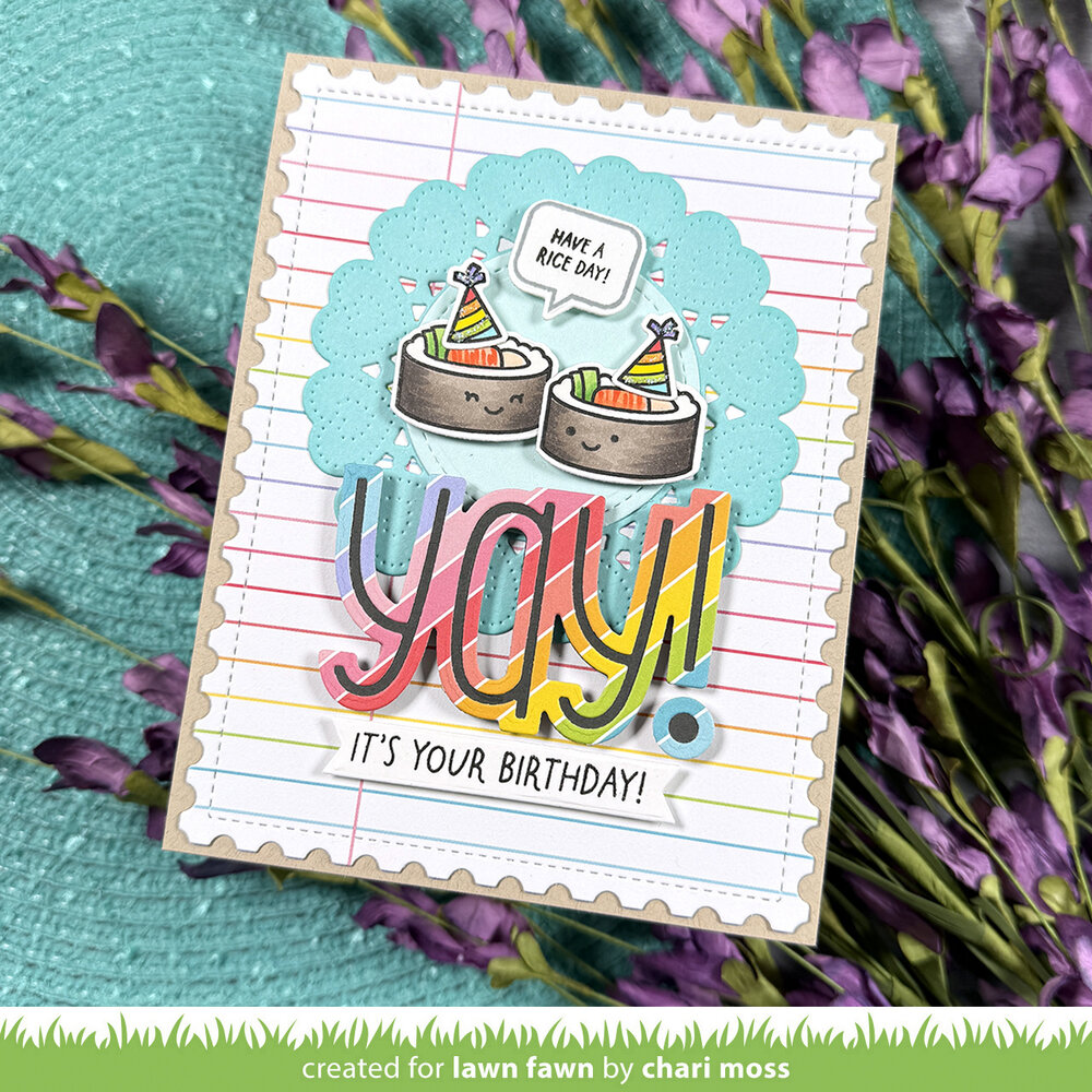 Lawn Fawn Year Sixteen Clear Stamps (LF4084)