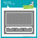 Lawn Fawn Workshop Backdrop: Landscape Stand-Alone Lawn Cuts Dies (LF4096)