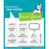 Lawn Fawn Tiny Sentiments Graduation Clear Stamps (LF4082)