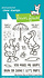 Silly Goose, Rain Or Shine! Clear Stamps (LF4072)