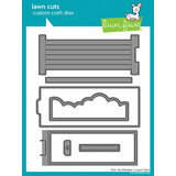 Lawn Fawn Over The Rainbow Stand-Alone Lawn Cuts Dies (LF4087)